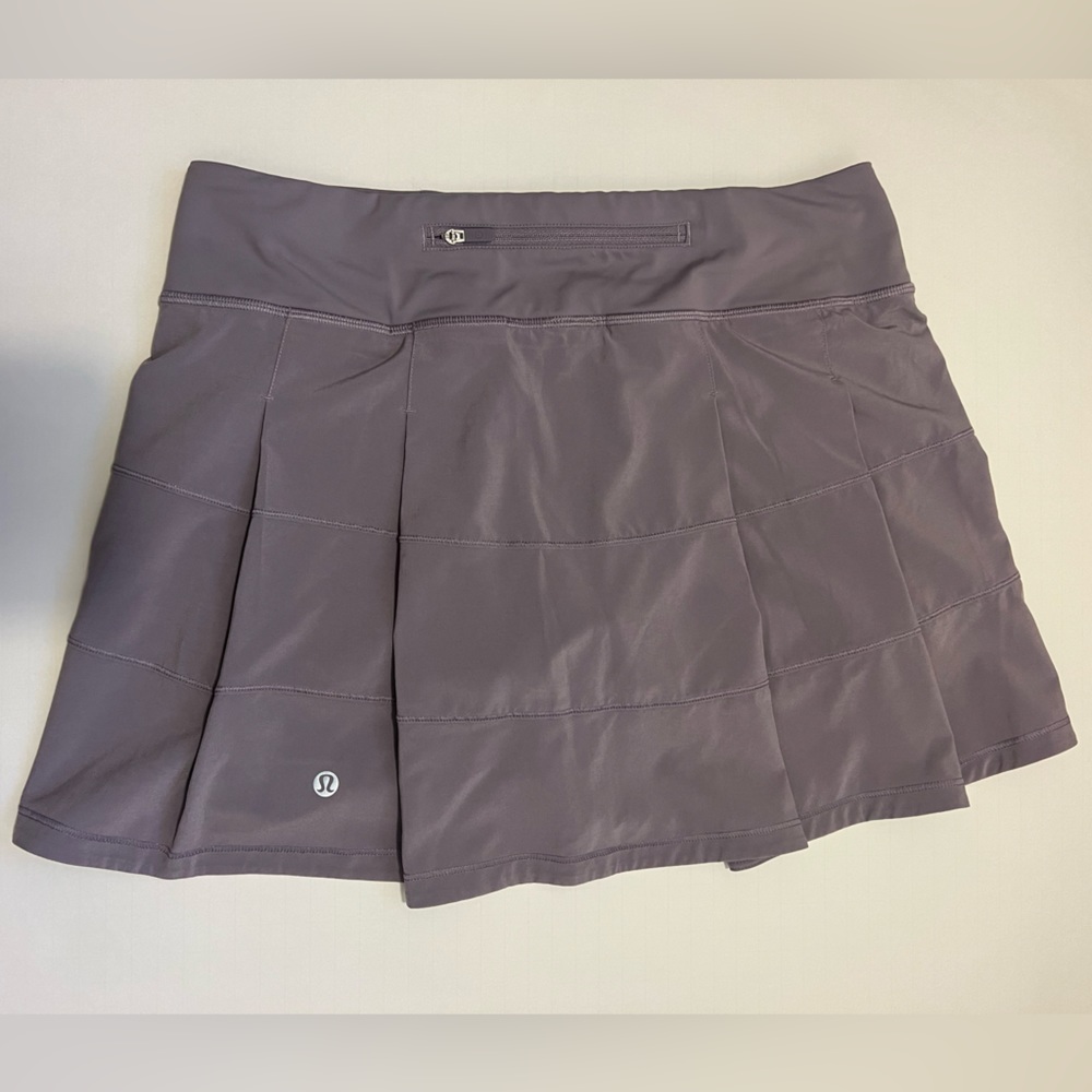 Lululemon Pace Rival Skirt Size 6 Tall in Dusty Dawn, Like New condition